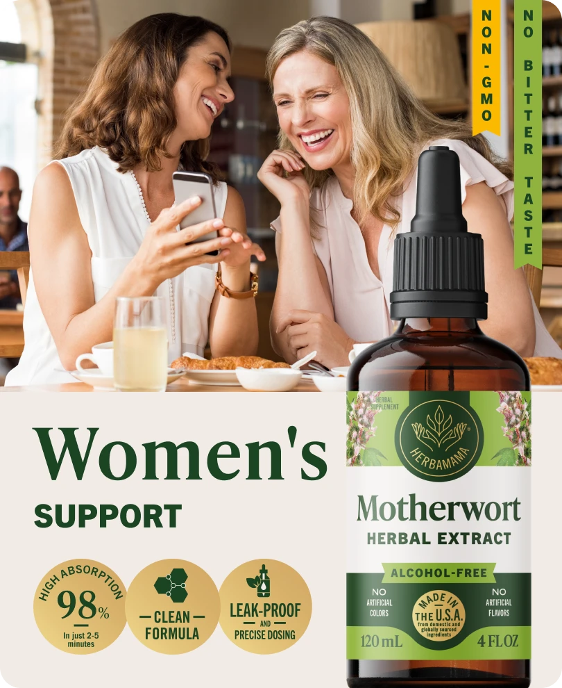 Motherwort Drops - 4 Fl. Oz. Bottle