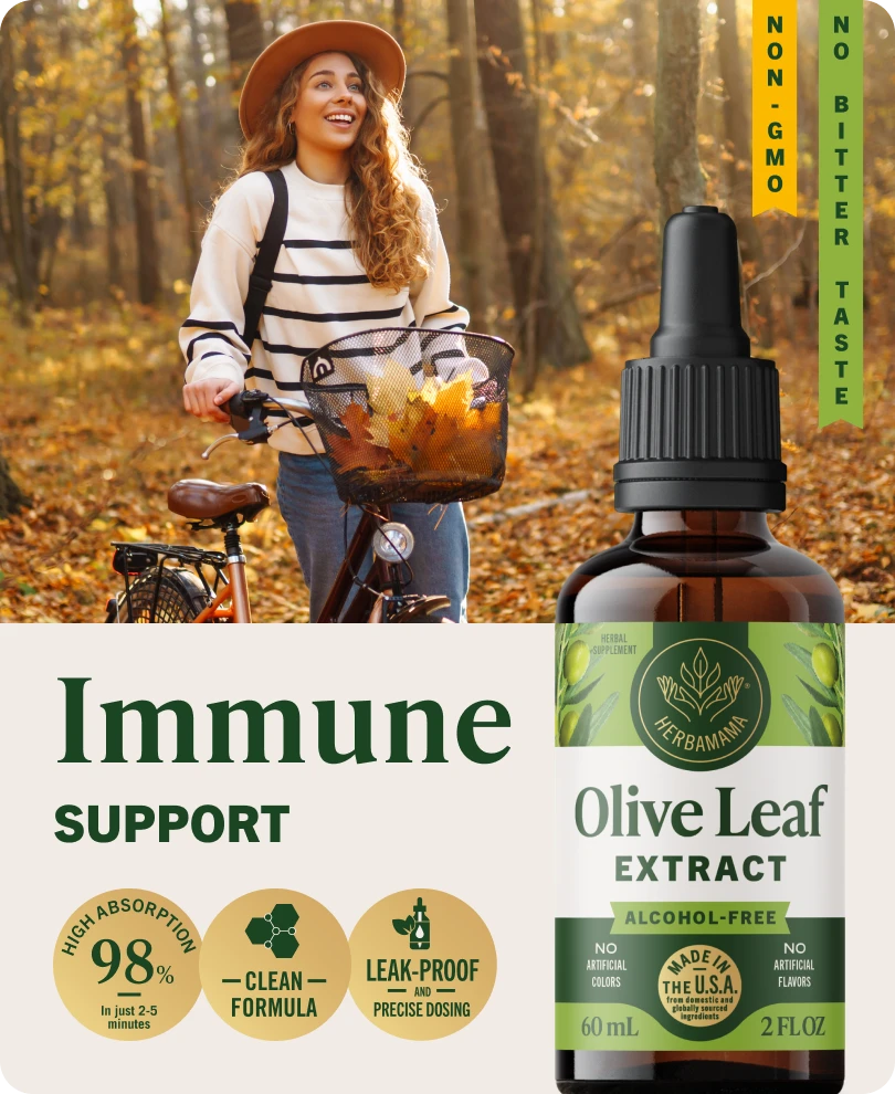 Olive Leaf Extract Drops - 2 Fl. Oz. Bottle