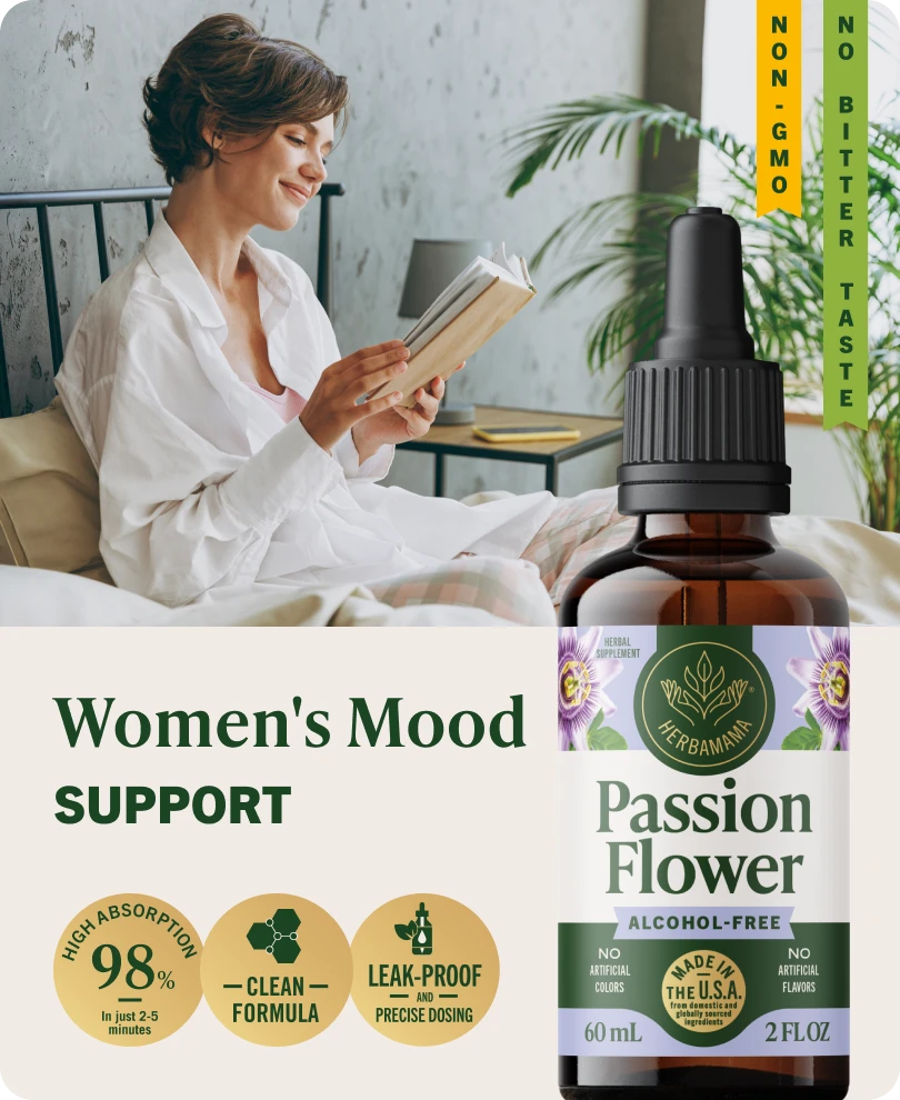 Passion Flower Drops - 2 Fl. Oz. Bottle