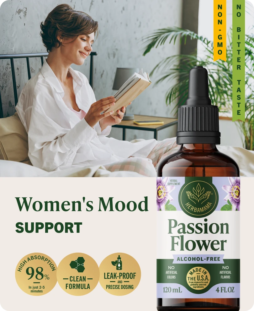 Passion Flower Drops - 4 Fl. Oz. Bottle