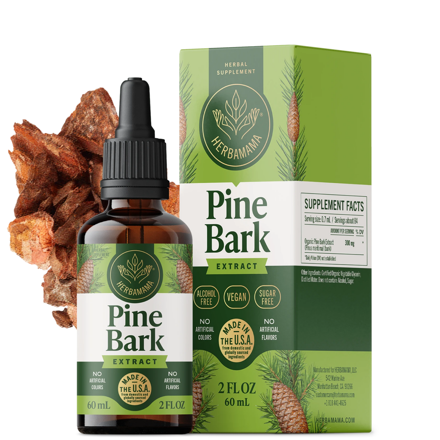 Pine Bark Extract Drops - 2 Fl. Oz. Bottle
