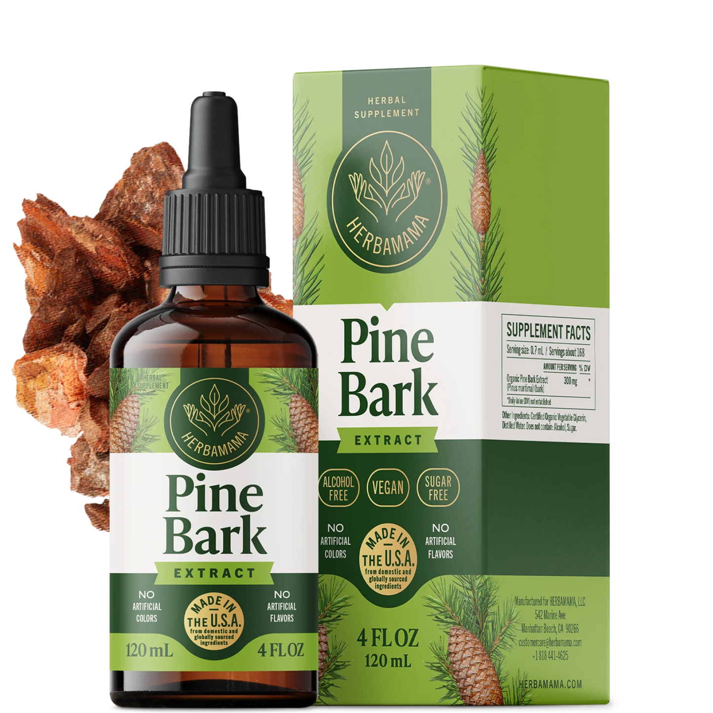 Pine Bark Extract Drops - 4 Fl. Oz. Bottle