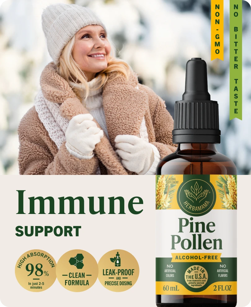 Pine Pollen Drops - 2 Fl. Oz. Bottle