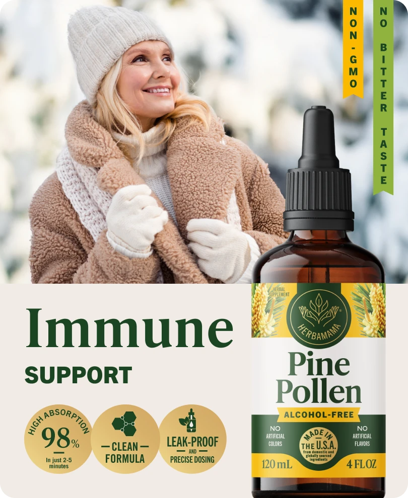 Pine Pollen Drops - 4 Fl. Oz. Bottle