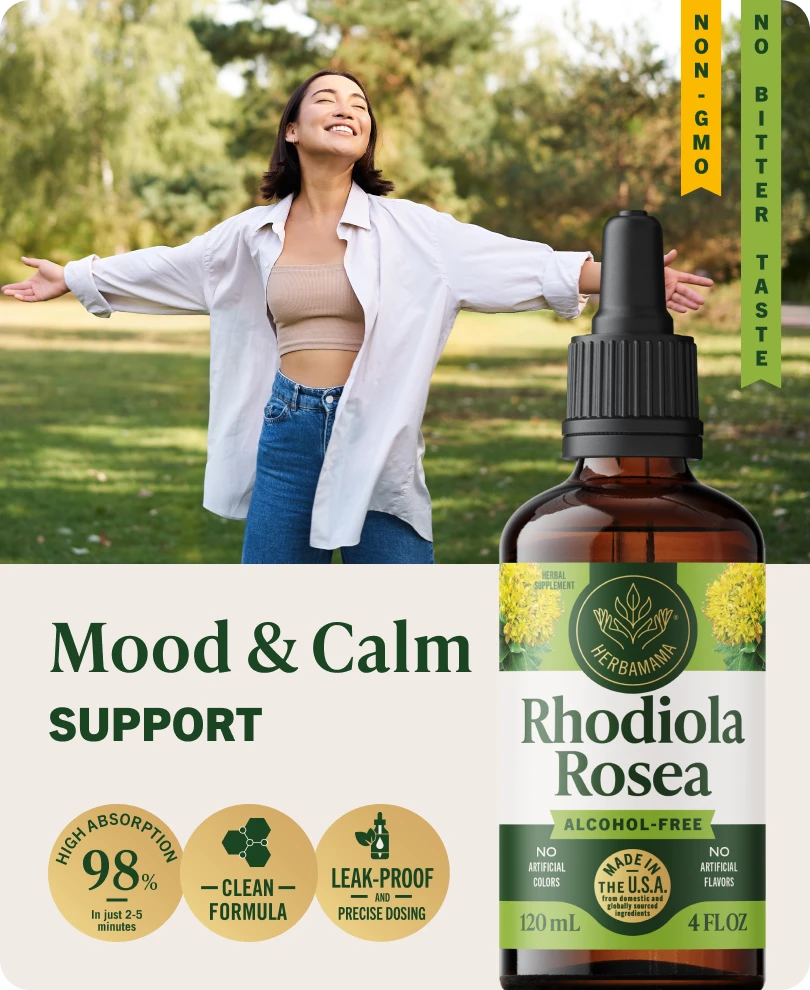 Rhodiola Rosea Drops - 4 Fl. Oz. Bottle