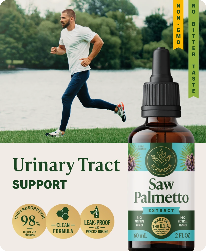 Saw Palmetto Drops - 2 Fl. Oz. Bottle