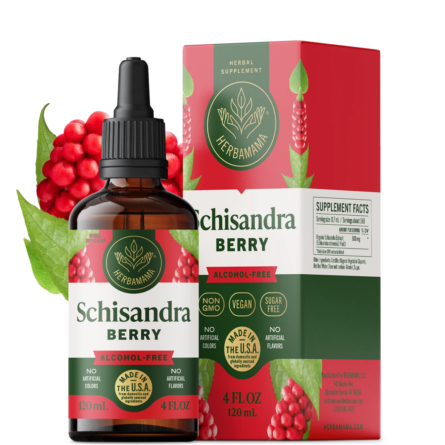 Schisandra Berry Drops - 4 Fl. Oz. Bottle