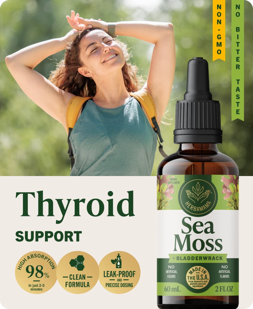 Sea Moss & Bladderwrack Drops - 2 Fl. Oz. Bottle