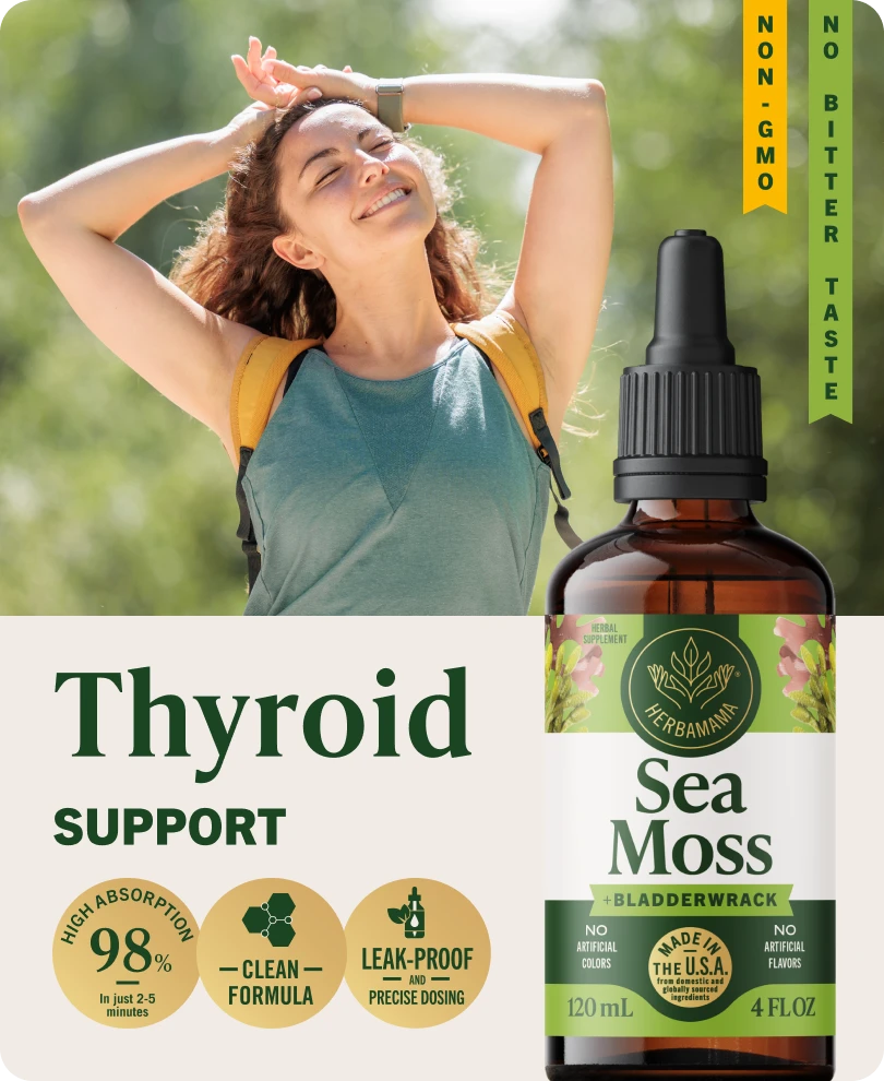 Sea Moss & Bladderwrack Drops - 4 Fl. Oz. Bottle