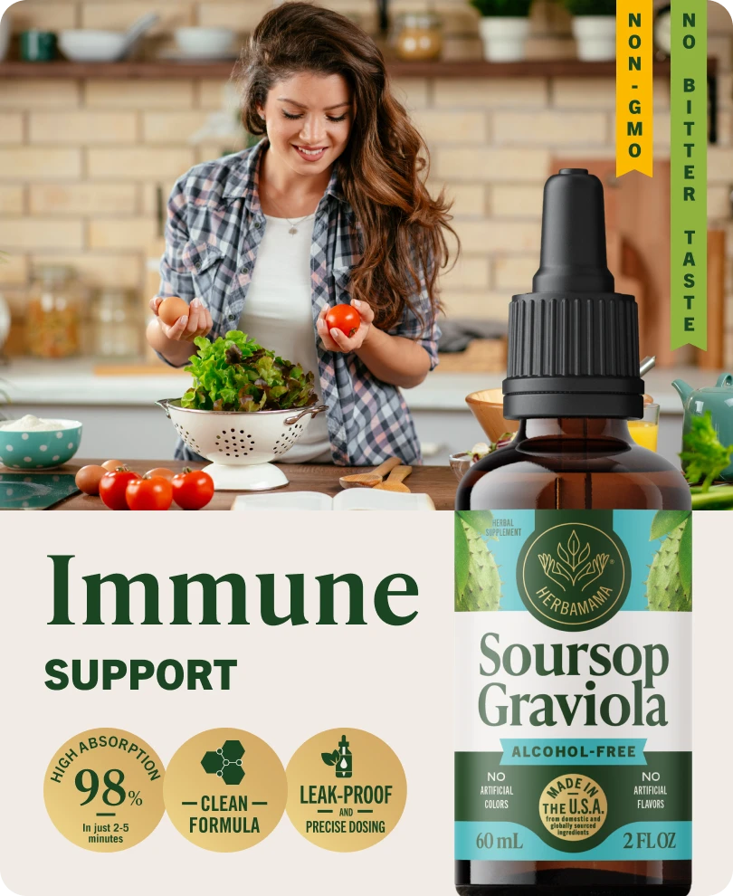 Soursop Graviola Drops - 2 Fl. Oz. Bottle