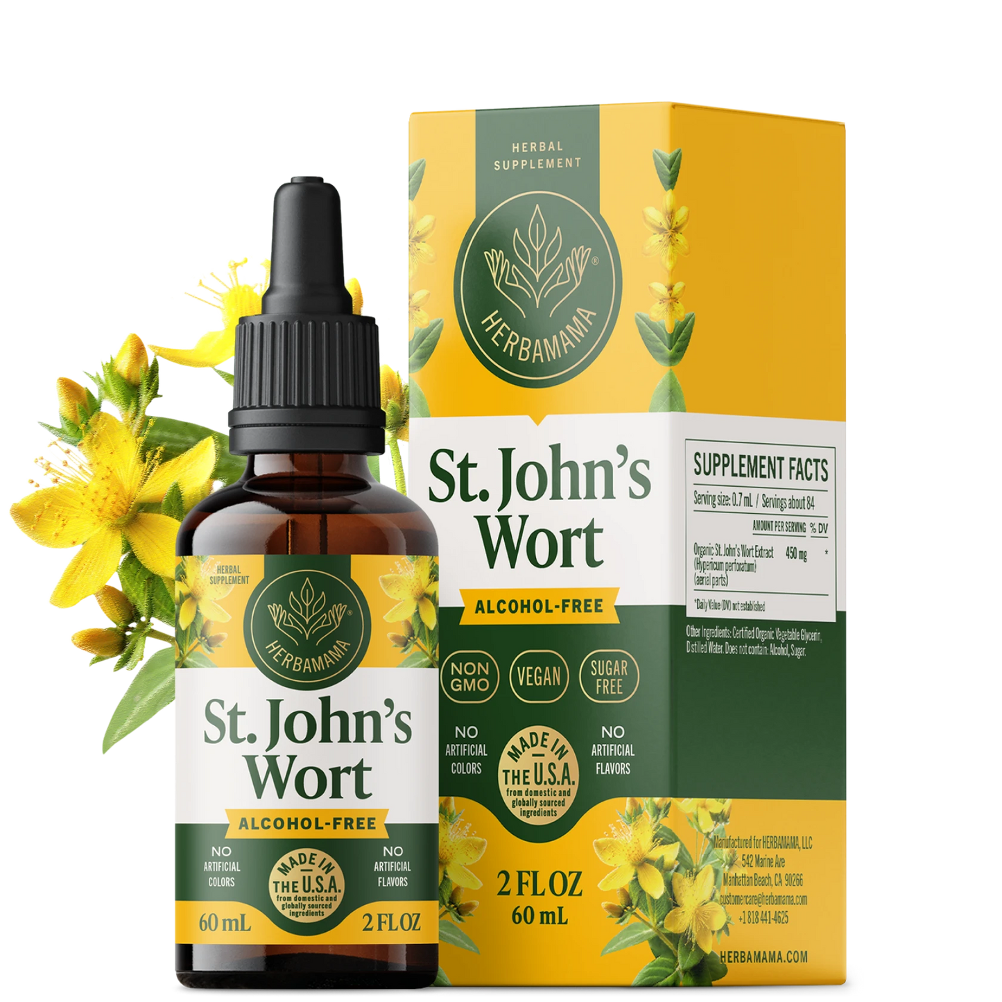 St. John’s Wort Drops - 2 Fl. Oz. Bottle