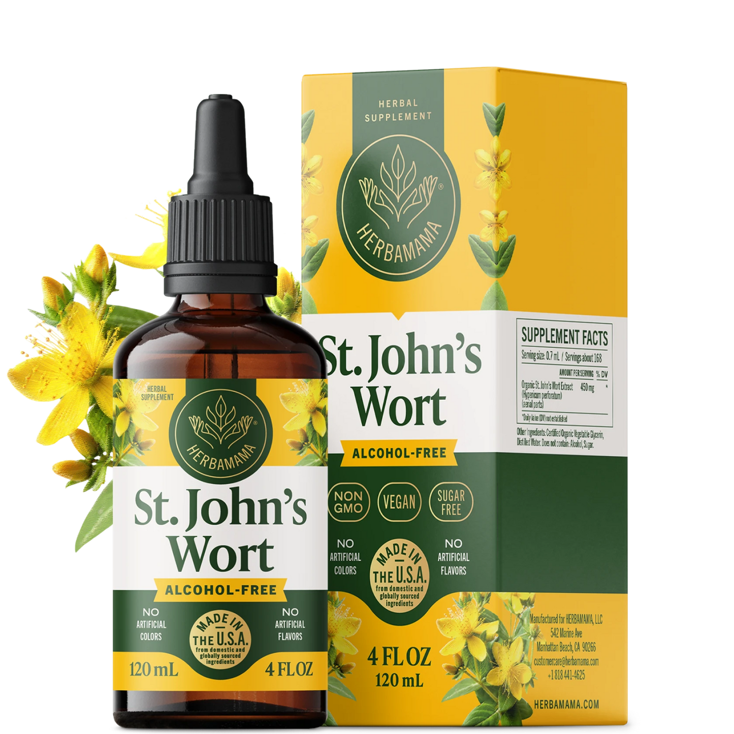 St. John’s Wort Drops - 4 Fl. Oz. Bottle