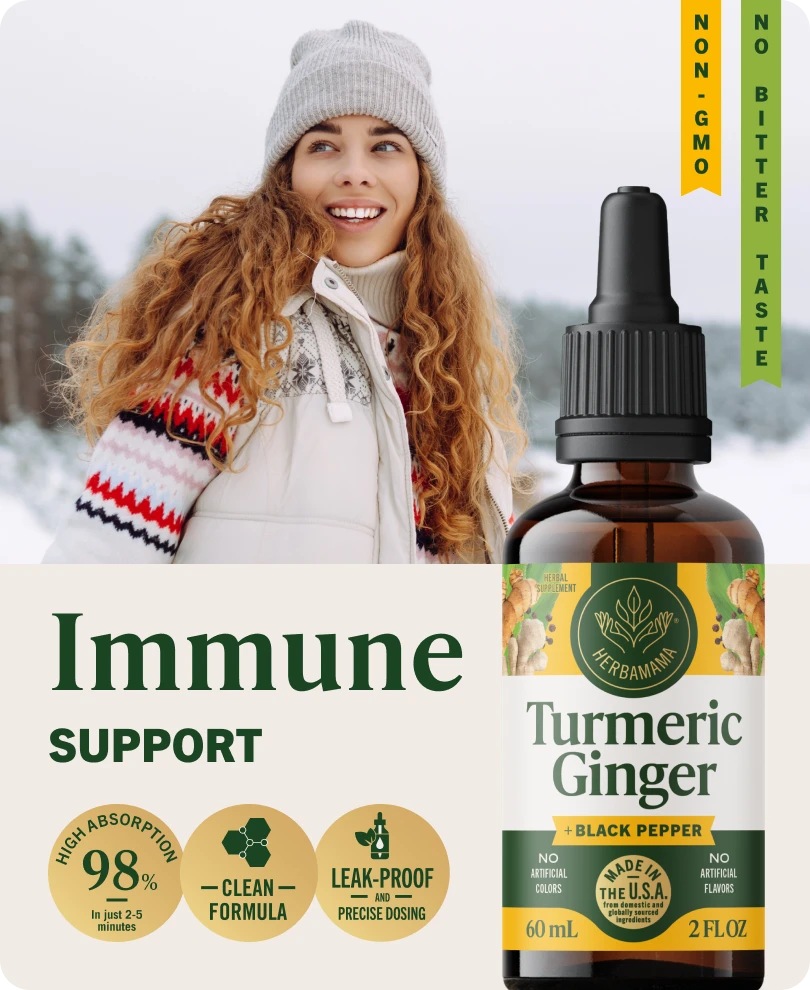 Turmeric Ginger Drops - 2 Fl. Oz. Bottle