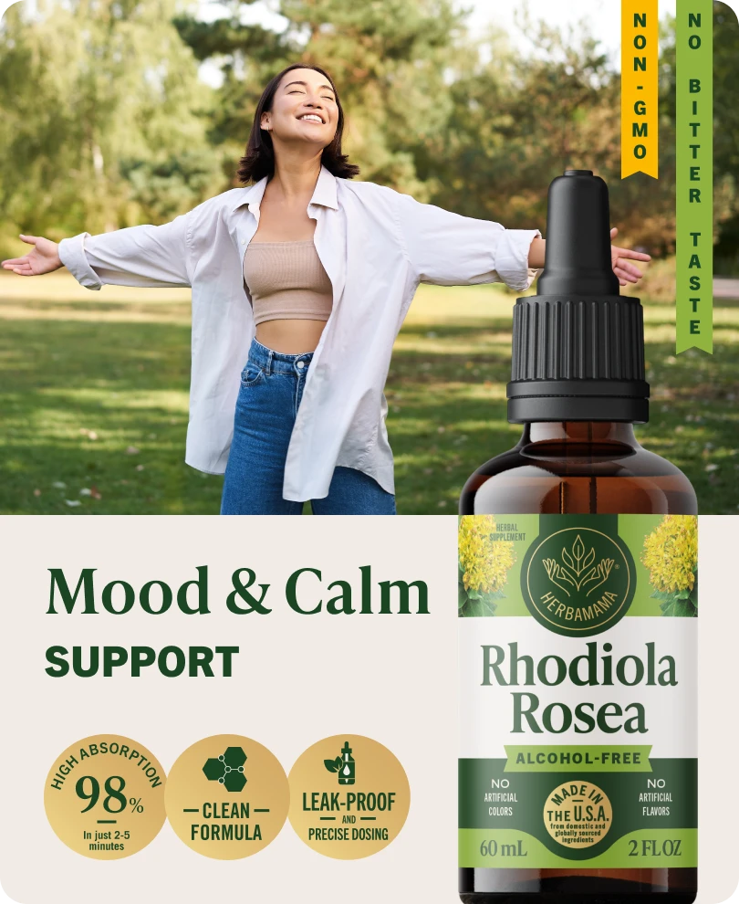 Rhodiola Rosea Drops - 2 Fl. Oz. Bottle