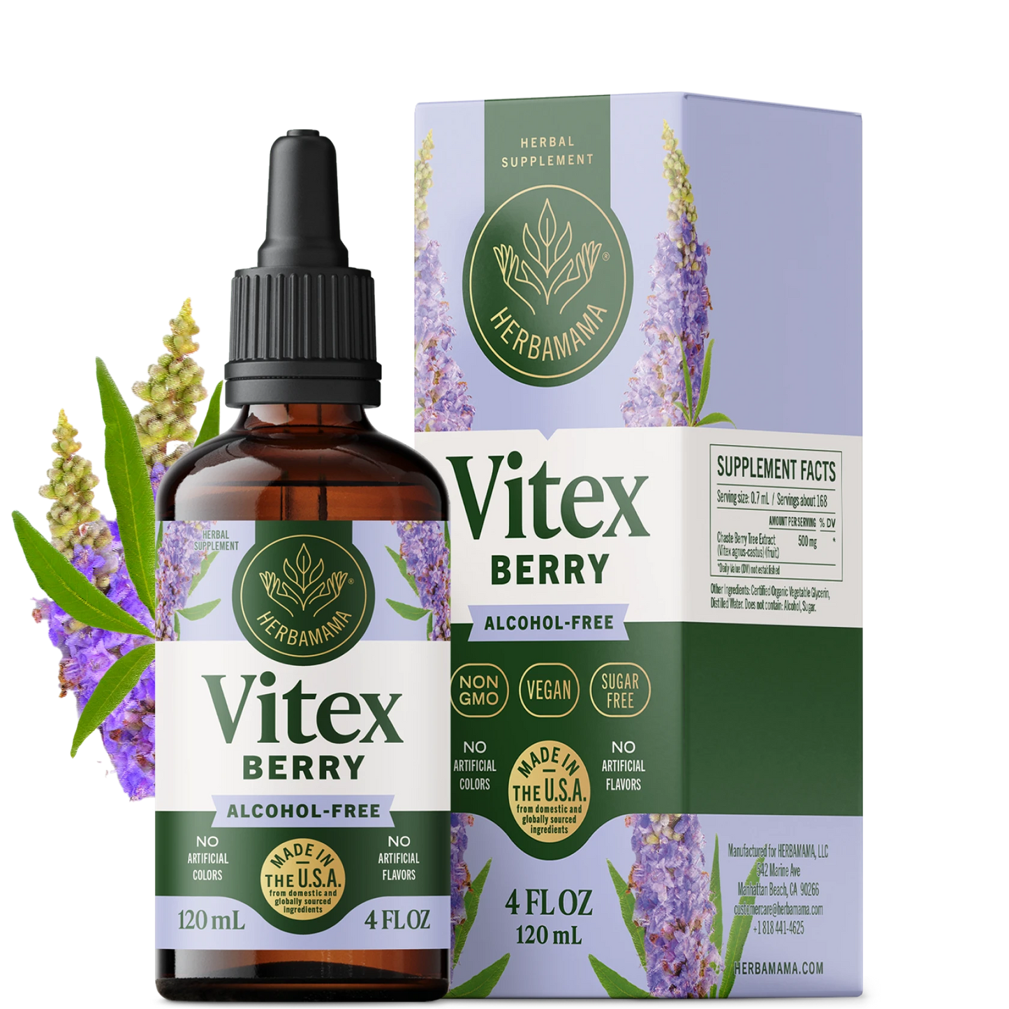 Vitex Berry Drops - 4 Fl. Oz. Bottle