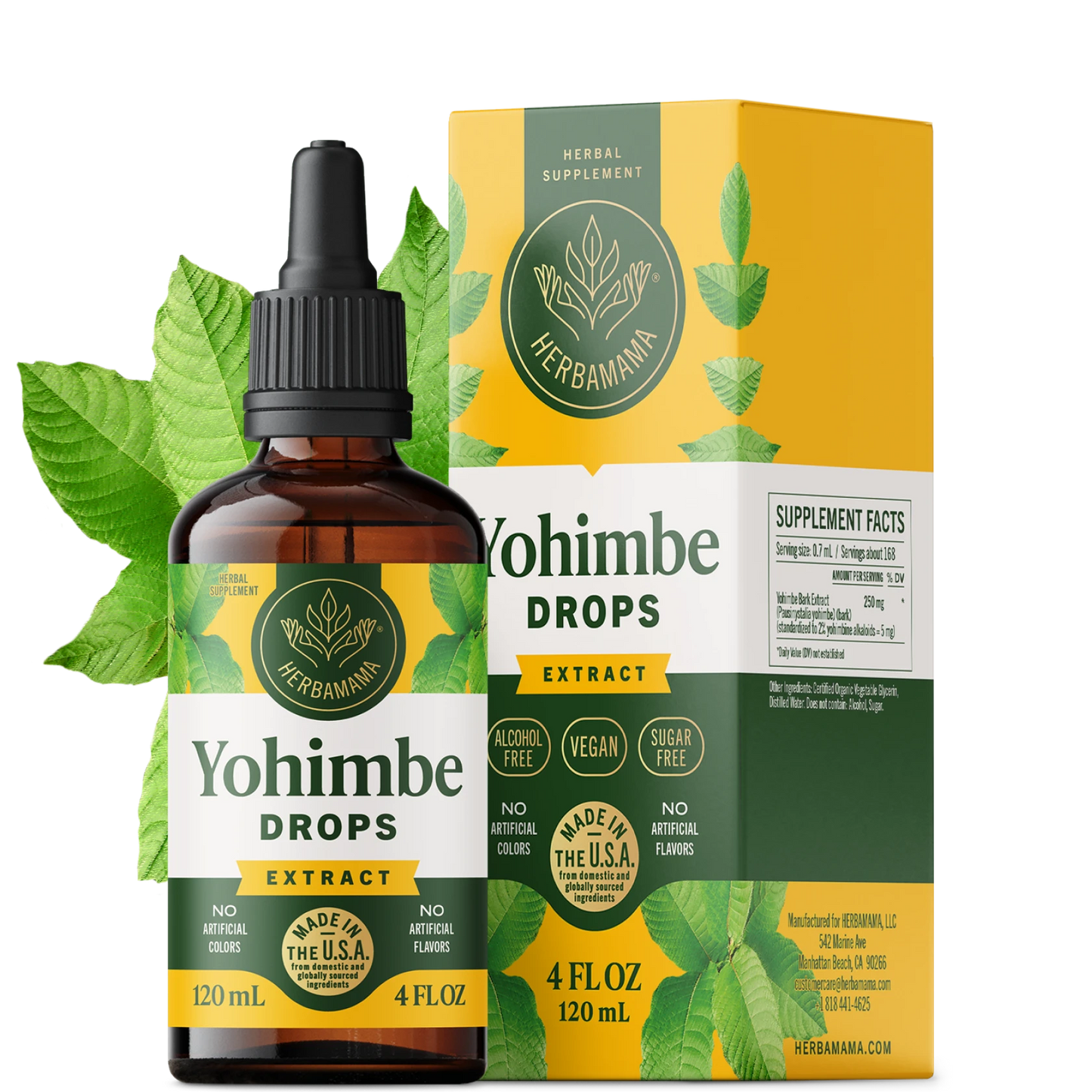 Yohimbe Drops - 4 Fl. Oz. Bottle