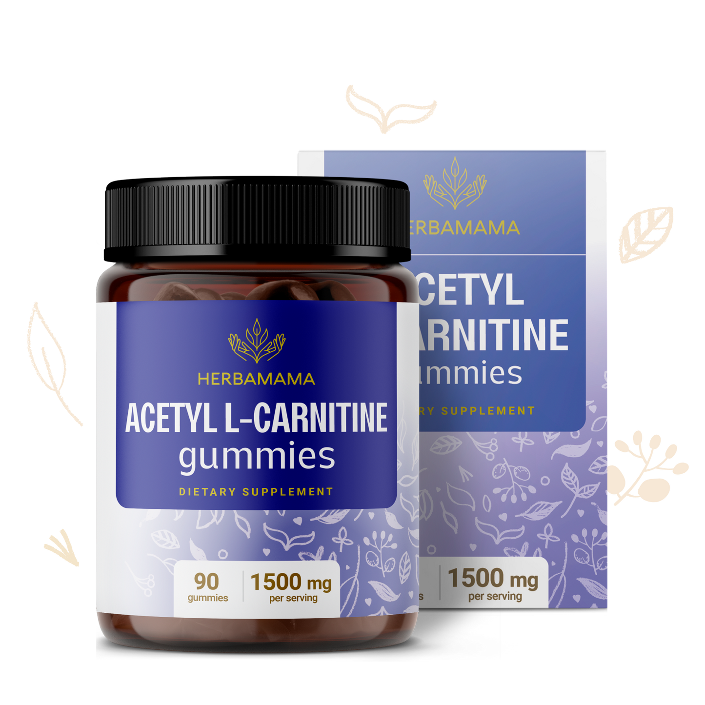Acetyl L-Carnitine Gummies Herbamama Acetyl L-Carnitine Gummies Herbamama