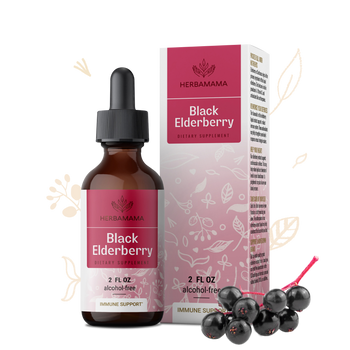 Black Elderberry Liquid Extract - 2 Fl. Oz Bottle