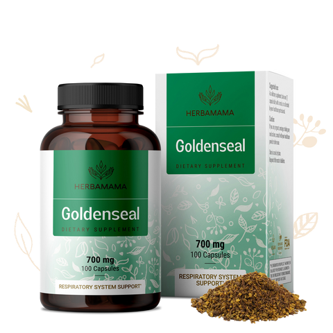 Goldenseal Supplement - 100 Capsules