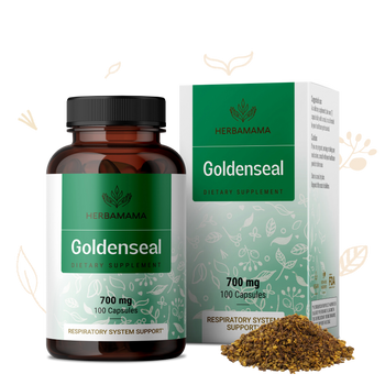 Goldenseal Supplement - 100 Capsules