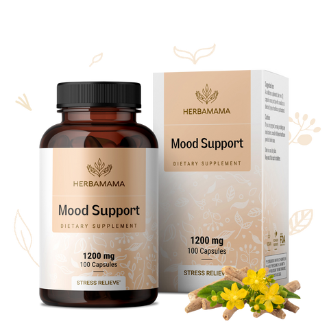 Mood Support Supplement - 100 Capsules
