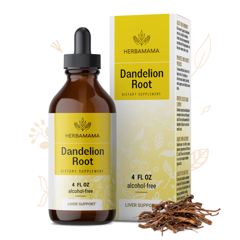 Dandelion Root Liquid Extract - 4 Fl. Oz Bottle