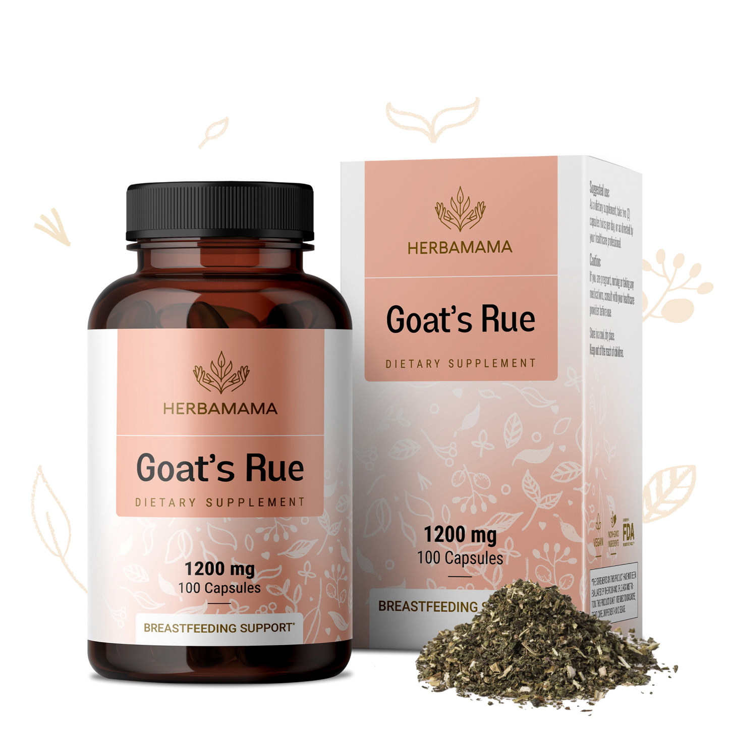 Goat's Rue Supplement - 100 Capsules