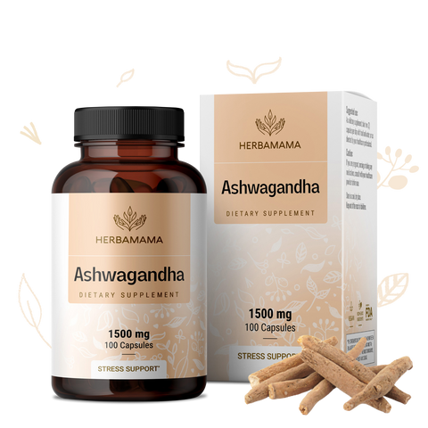 Ashwagandha Supplement - 100 Capsules