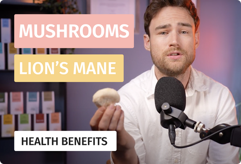 Mushrooms Top Health Benefits. Lion’s Mane for Nerves and Brain