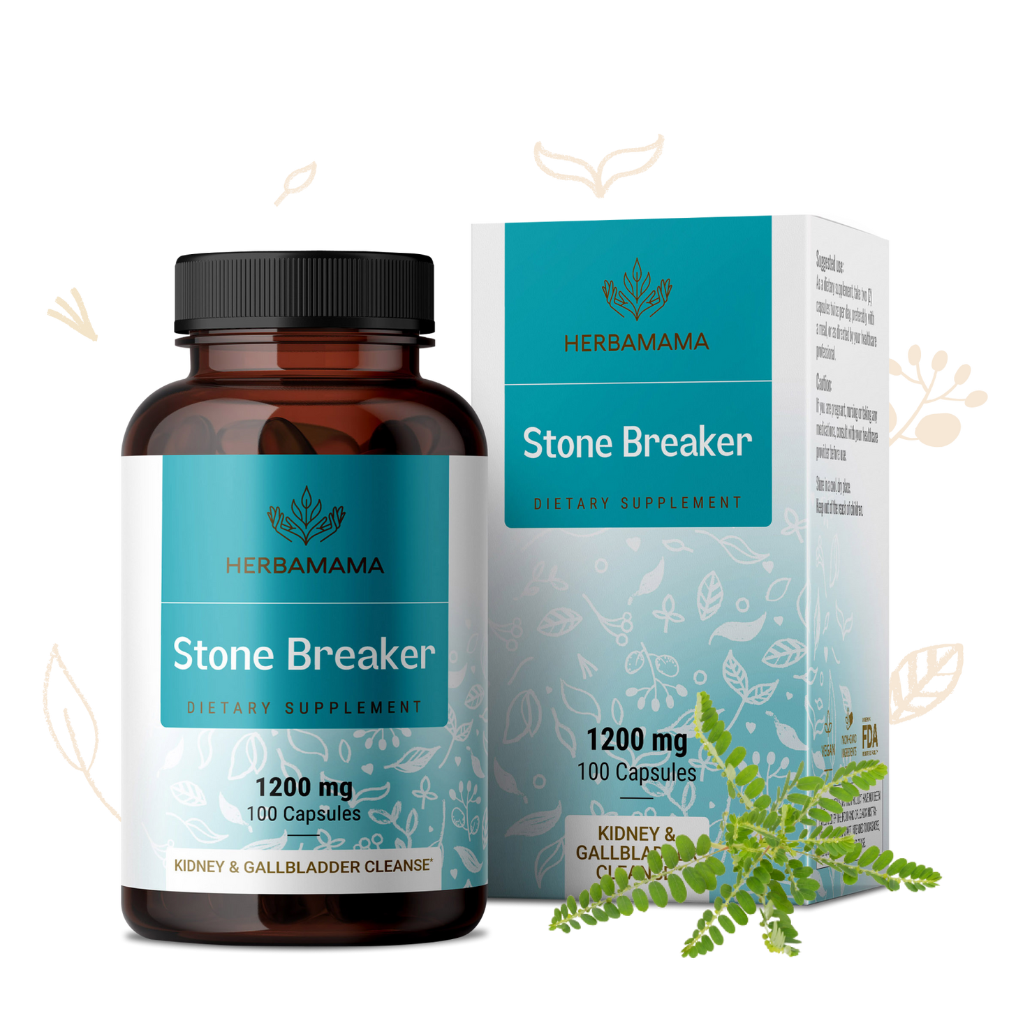 Stone Breaker Supplement - 100 Capsules