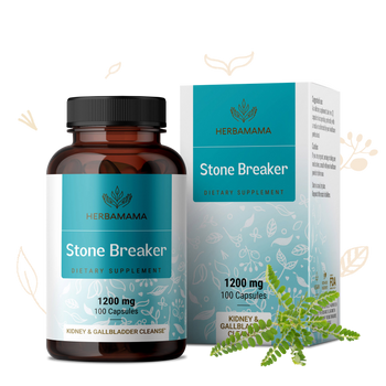 Stone Breaker Supplement - 100 Capsules