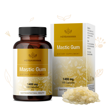 Mastic Gum Supplement - 100 Capsules