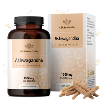 Ashwagandha Supplement - 250 Capsules