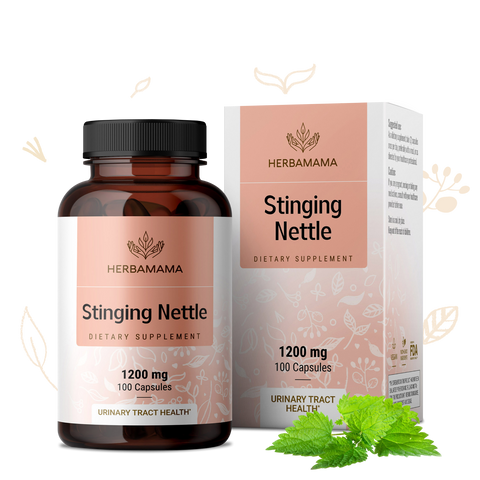 Stinging Nettle Supplement - 100 Capsules
