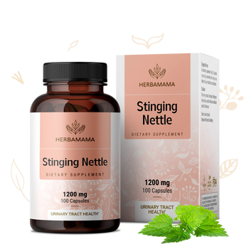 Stinging Nettle Supplement - 100 Capsules