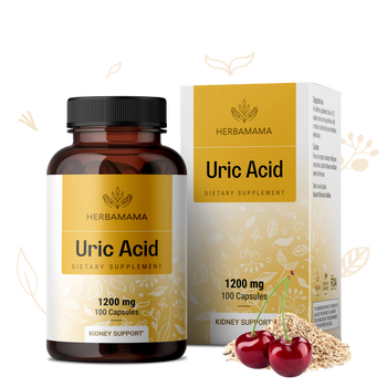 Uric Acid Supplement - 100 Capsules