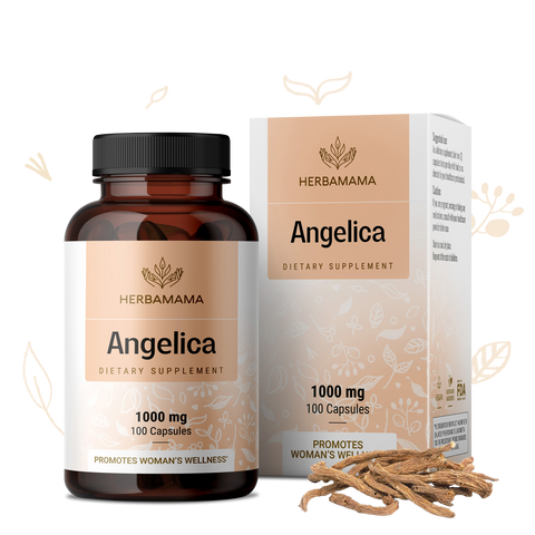 Angelica Supplement - 100 Capsules