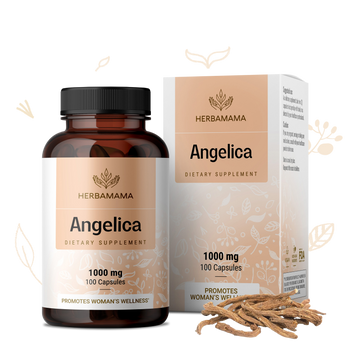 Angelica Supplement - 100 Capsules